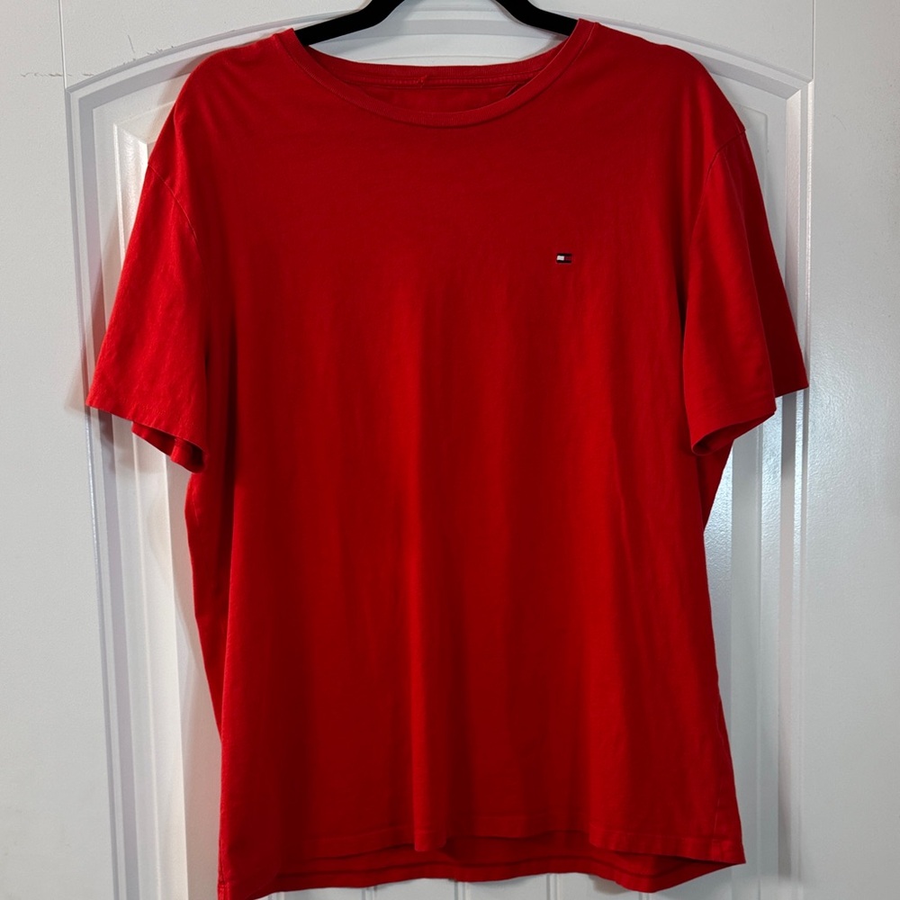 Tommy Hilfiger Red Men's Shirt